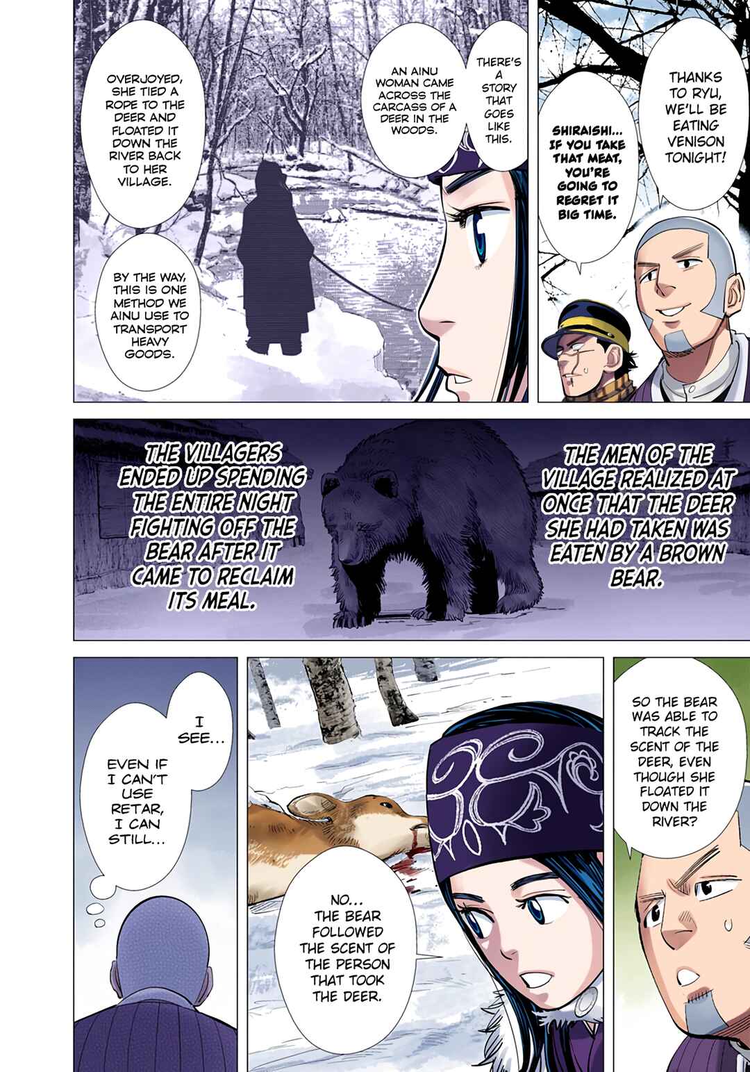 Golden Kamuy (Official Colored) Chapter 36 - Page 12