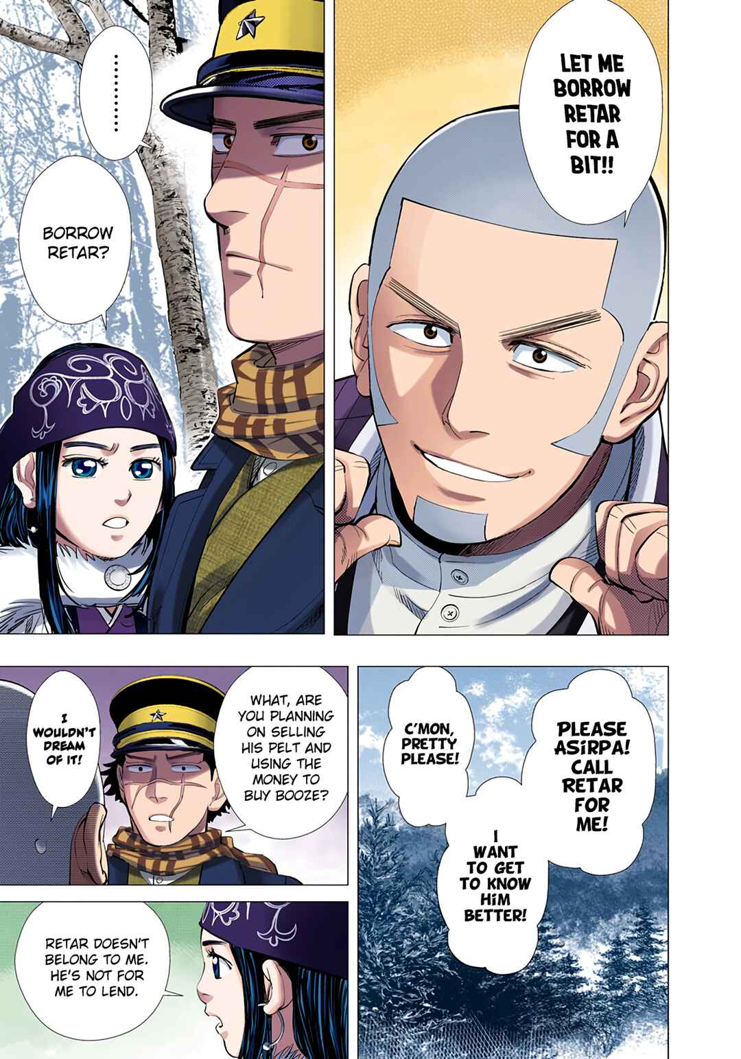 Golden Kamuy (Official Colored) Chapter 36 - Page 3