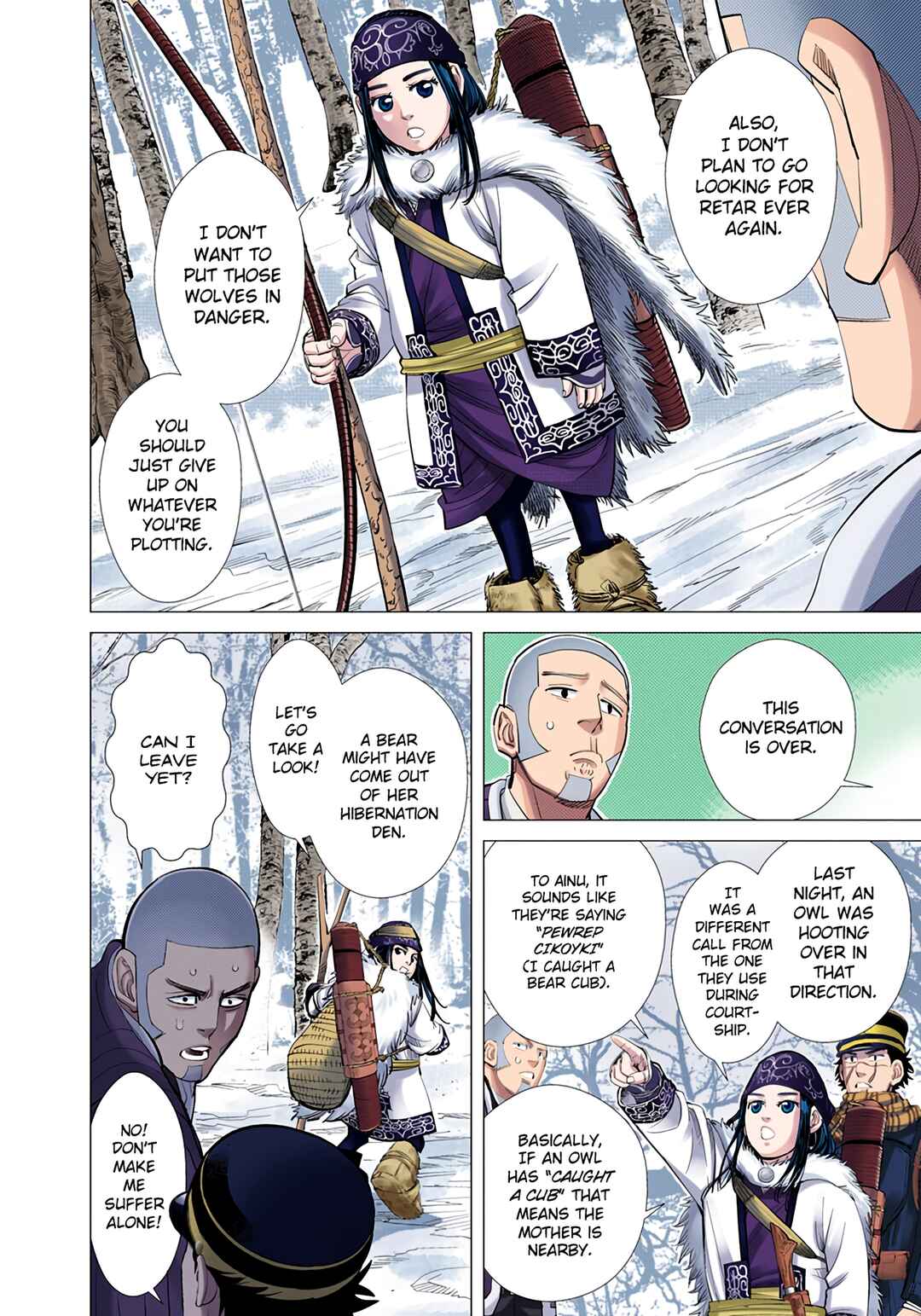Golden Kamuy (Official Colored) Chapter 36 - Page 4