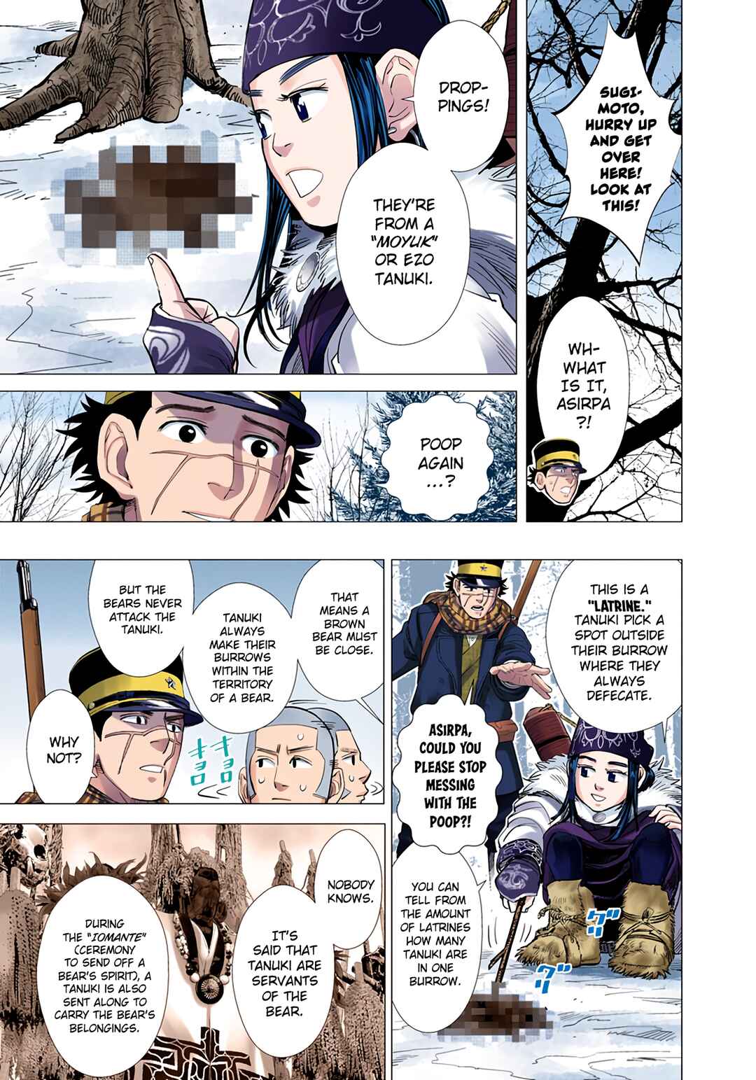 Golden Kamuy (Official Colored) Chapter 36 - Page 5