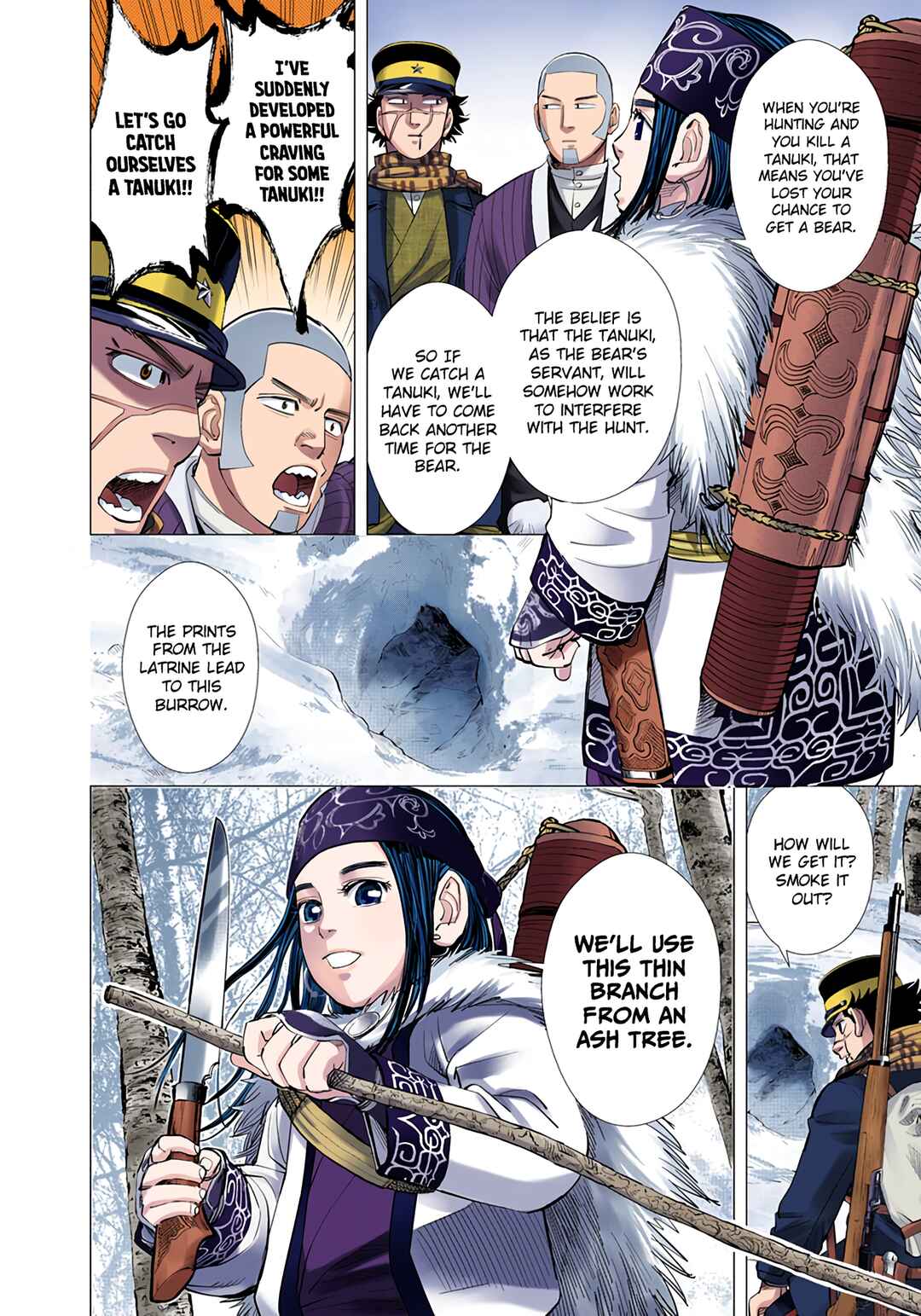 Golden Kamuy (Official Colored) Chapter 36 - Page 6