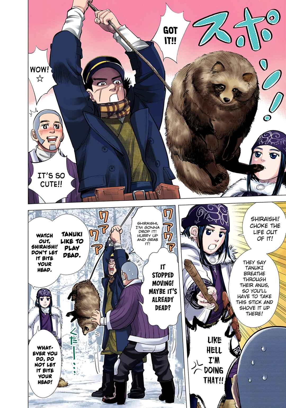 Golden Kamuy (Official Colored) Chapter 36 - Page 8