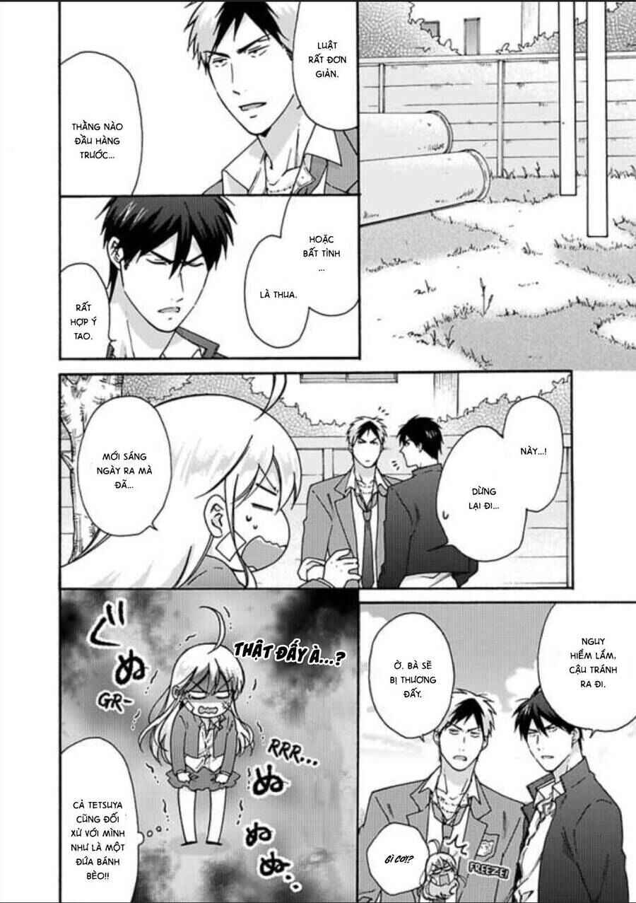 Nyotaika Yankee Gakuen ☆ Ore no Hajimete, Nerawaretemasu. Chapter 26 - Page 10