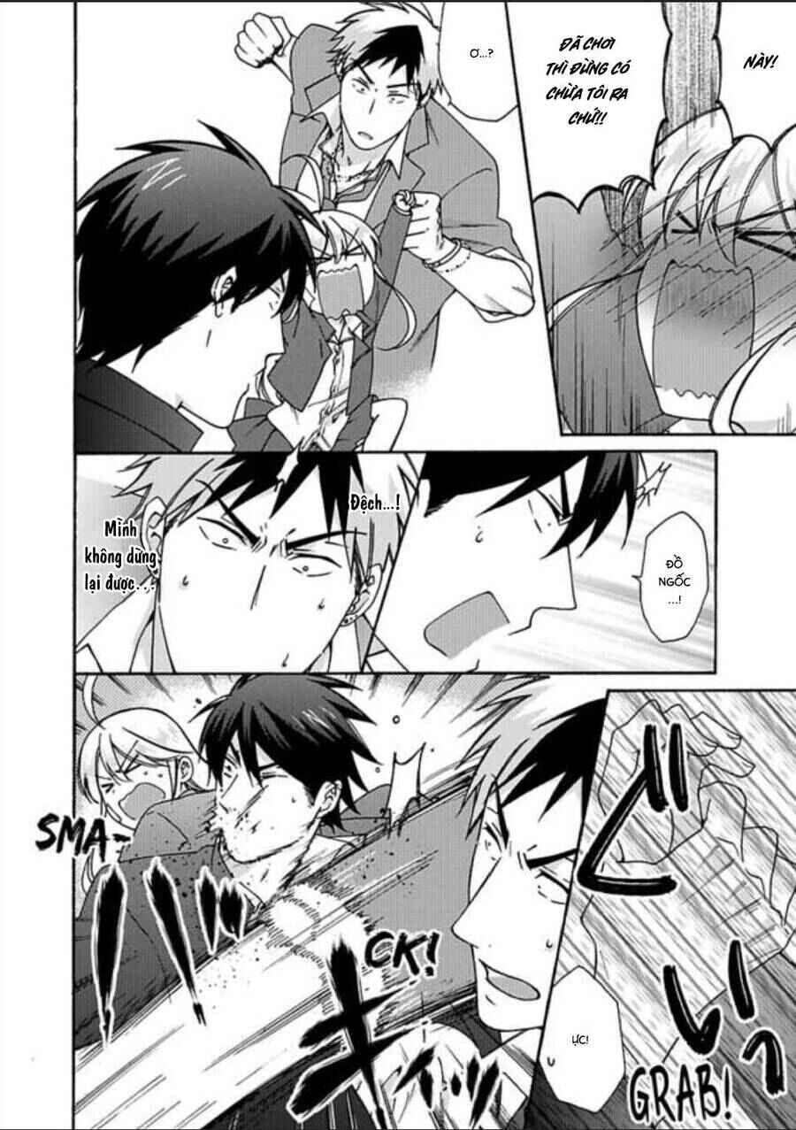 Nyotaika Yankee Gakuen ☆ Ore no Hajimete, Nerawaretemasu. Chapter 26 - Page 14
