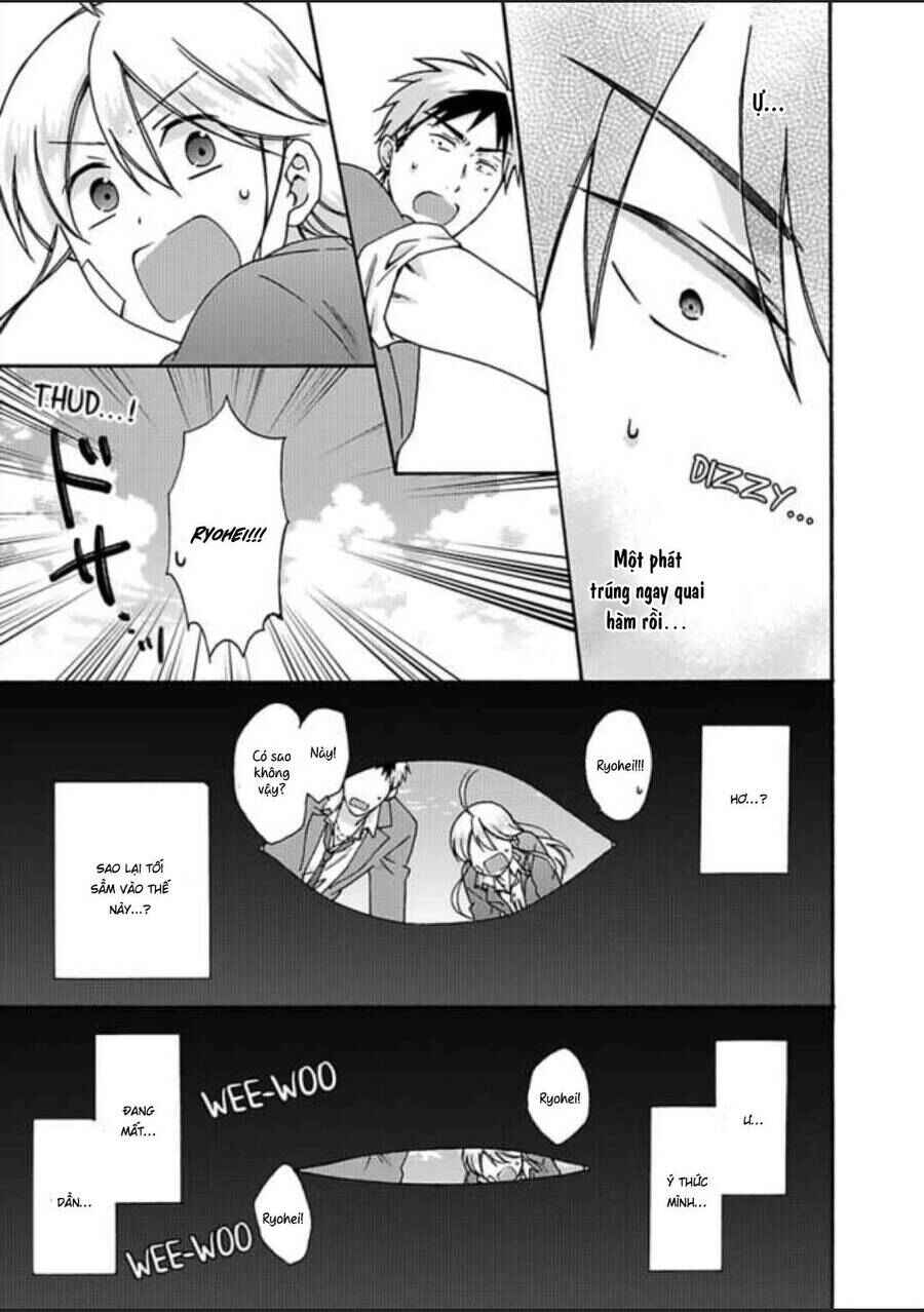 Nyotaika Yankee Gakuen ☆ Ore no Hajimete, Nerawaretemasu. Chapter 26 - Page 15