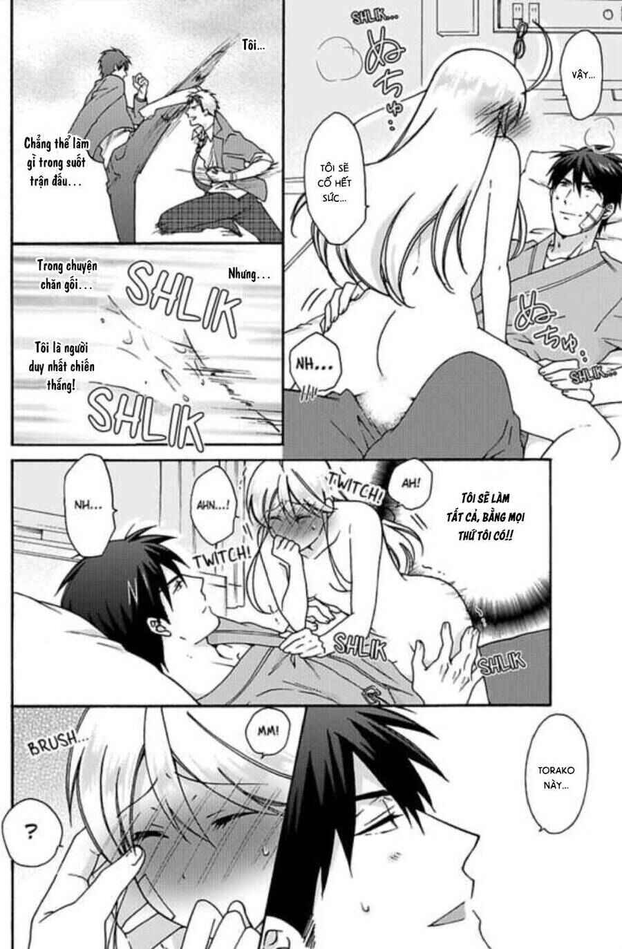 Nyotaika Yankee Gakuen ☆ Ore no Hajimete, Nerawaretemasu. Chapter 26 - Page 24
