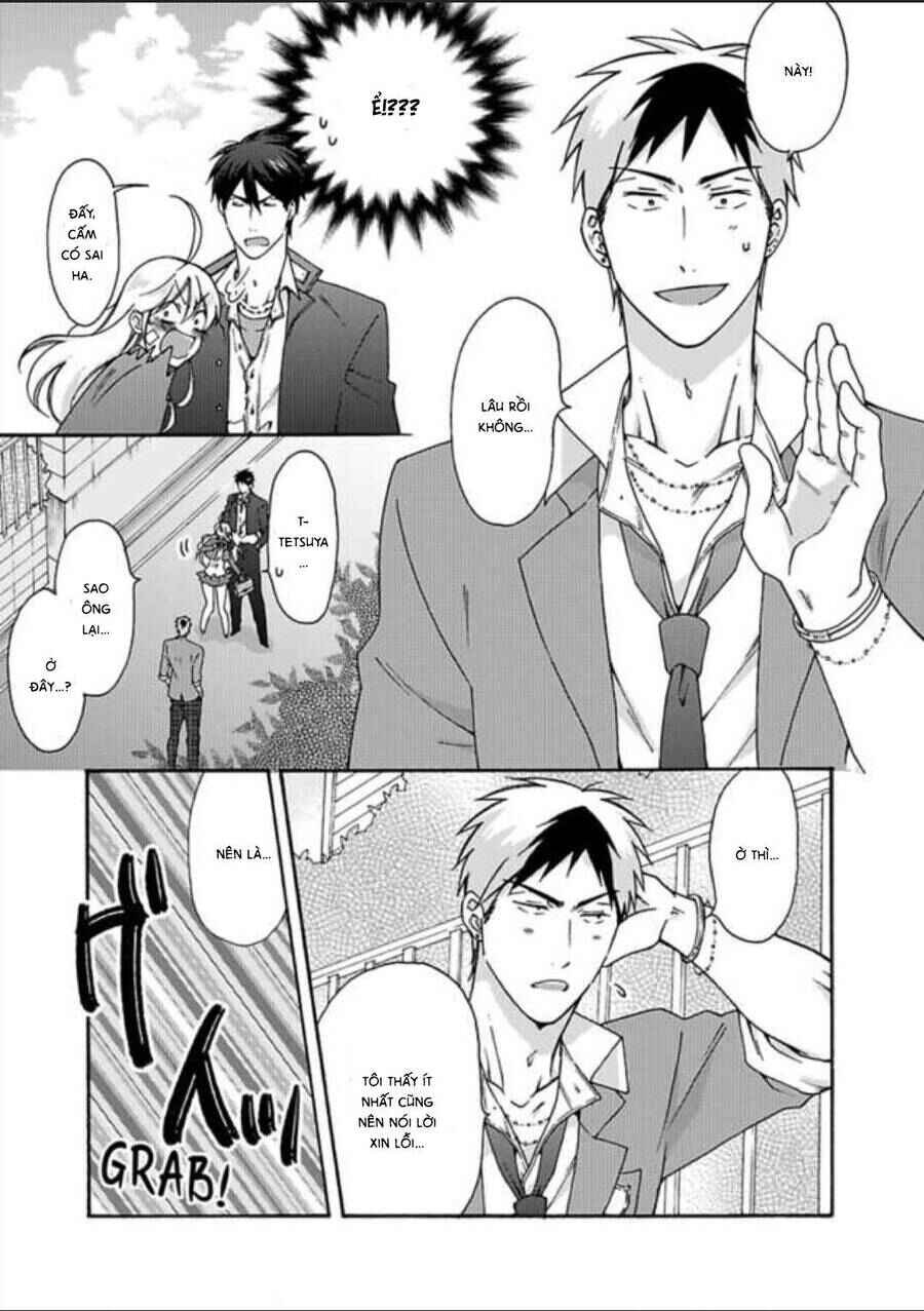 Nyotaika Yankee Gakuen ☆ Ore no Hajimete, Nerawaretemasu. Chapter 26 - Page 3