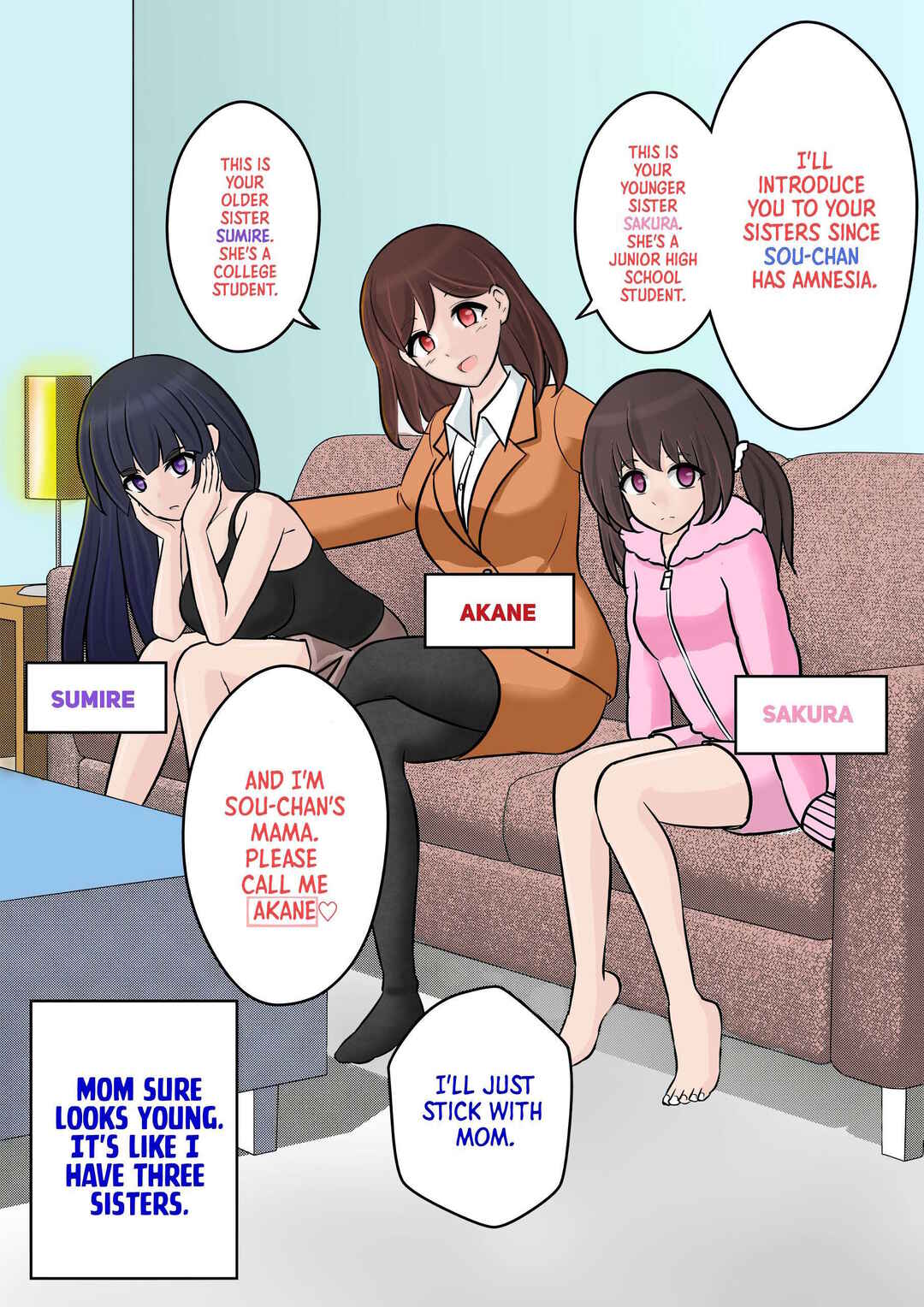 Danjo-hi 1:39 no Heikou Sekai wa Omoi no Hoka Futsuu (Fan Colored) Chapter 5 - Page 1