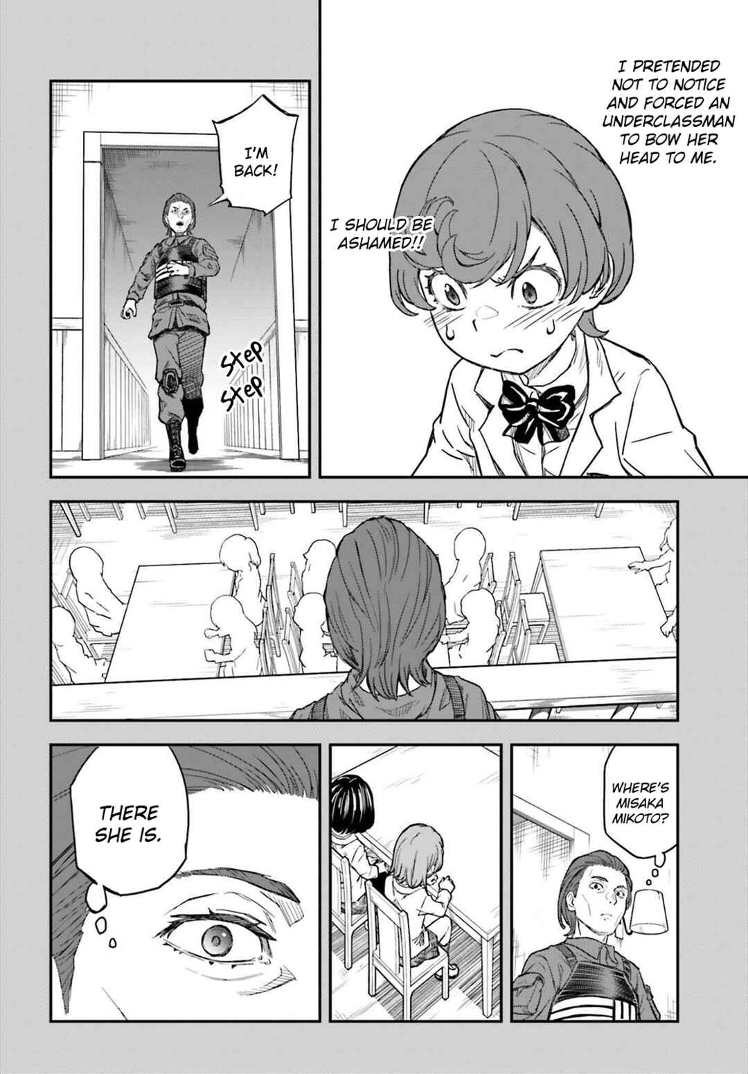 Toaru Majutsu no Index Gaiden: Toaru Kagaku no Railgun Chapter 163 - Page 12