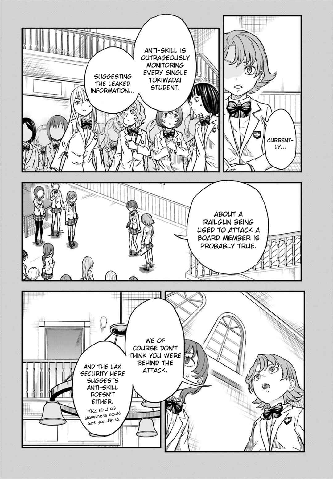 Toaru Majutsu no Index Gaiden: Toaru Kagaku no Railgun Chapter 163 - Page 2
