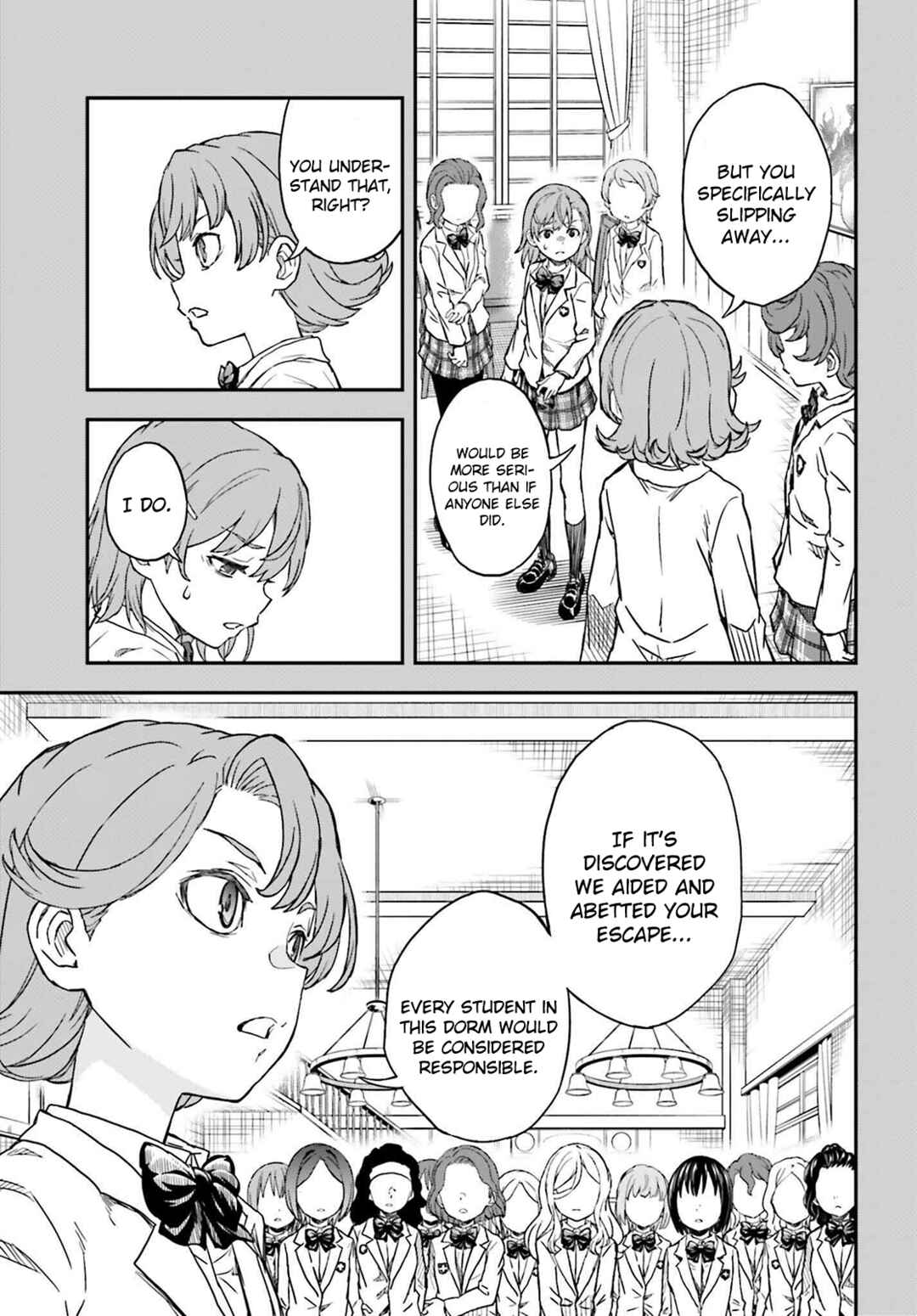 Toaru Majutsu no Index Gaiden: Toaru Kagaku no Railgun Chapter 163 - Page 3