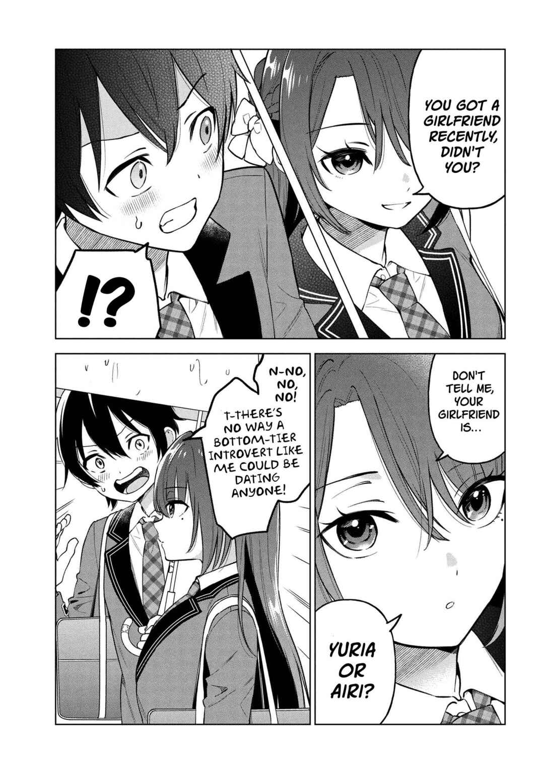 Inkya no Ore ga Sekigae de S-kyuu Bishoujo ni Kakomaretara Himitsu no Kankei ga Hajimatta. Chapter 3 - Page 15