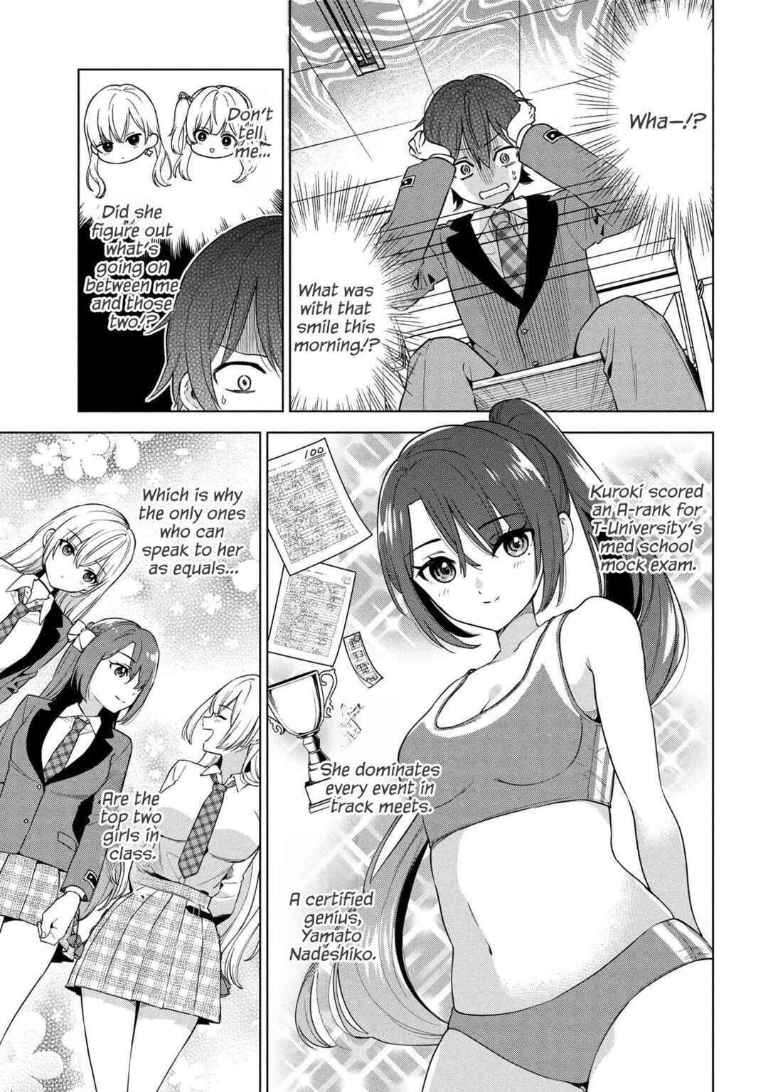 Inkya no Ore ga Sekigae de S-kyuu Bishoujo ni Kakomaretara Himitsu no Kankei ga Hajimatta. Chapter 3 - Page 5