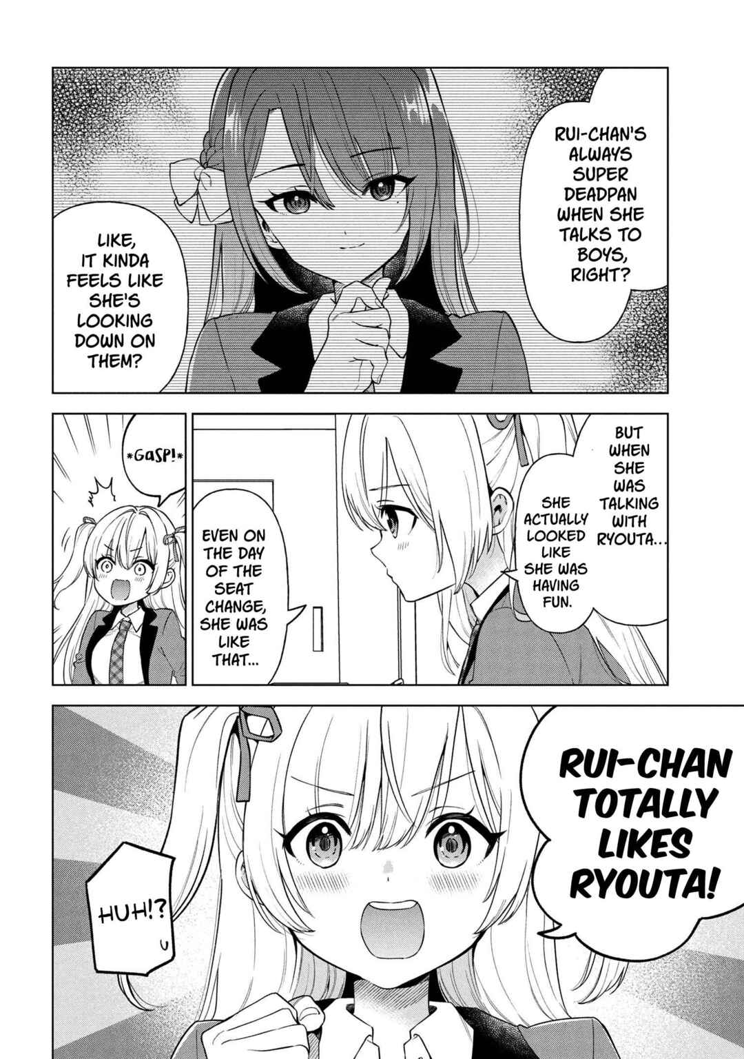 Inkya no Ore ga Sekigae de S-kyuu Bishoujo ni Kakomaretara Himitsu no Kankei ga Hajimatta. Chapter 3 - Page 8