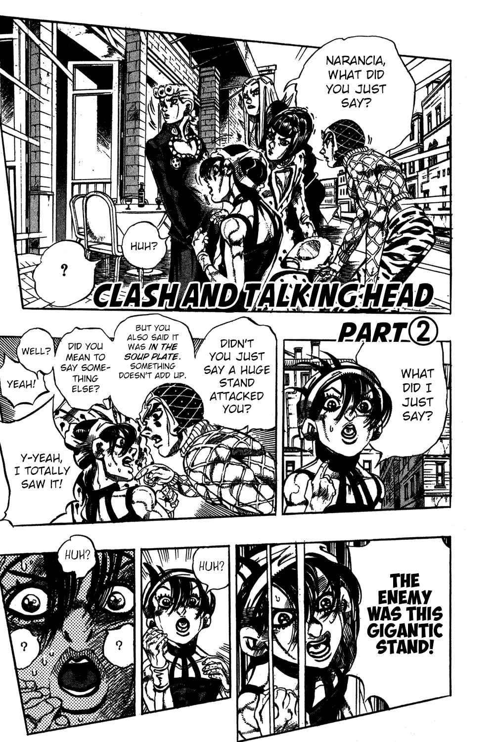 JoJo no Kimyou na Bouken: Part 5 - Ougon no Kaze Chapter 87 - Page 2