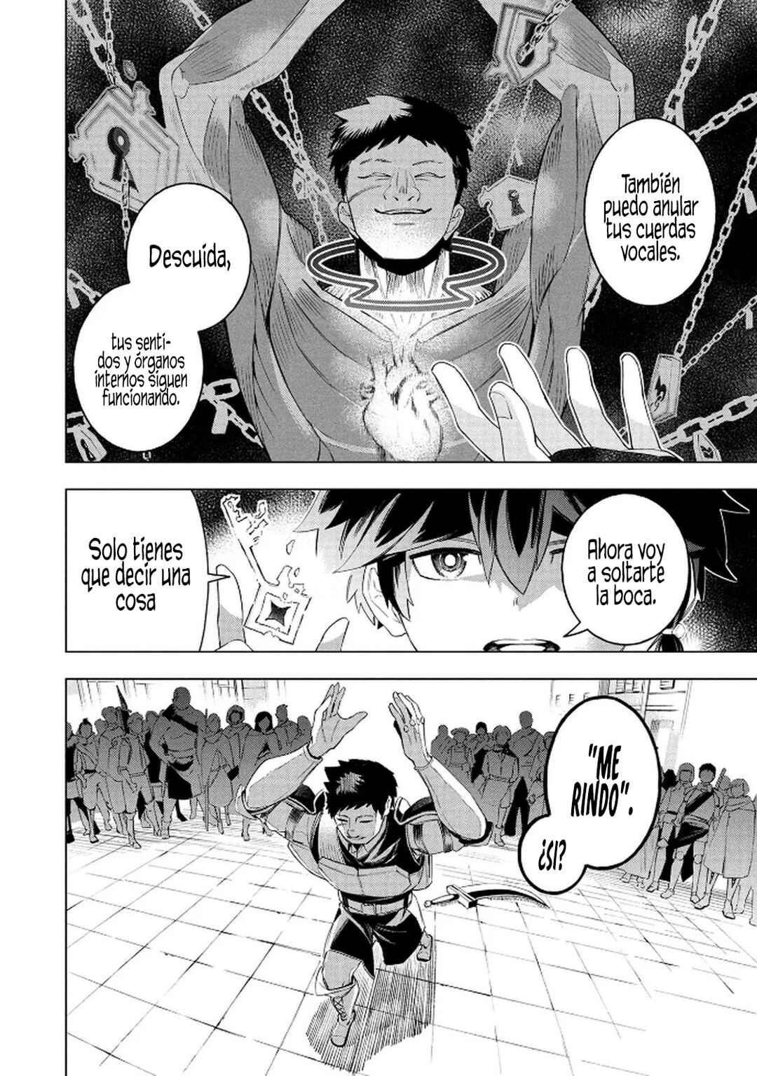 Kyuutei Kagishi, [Lock] to [Release] no Nouryoku o Kakushiteitara Tsuihou Sareru: Fuuin Shiteita Maou ga Abaredashita mitai dakedo, S-Rank Boukensha to Dungeon Seiha Suru node Mou Osoi desu Chapter 5 - Page 10