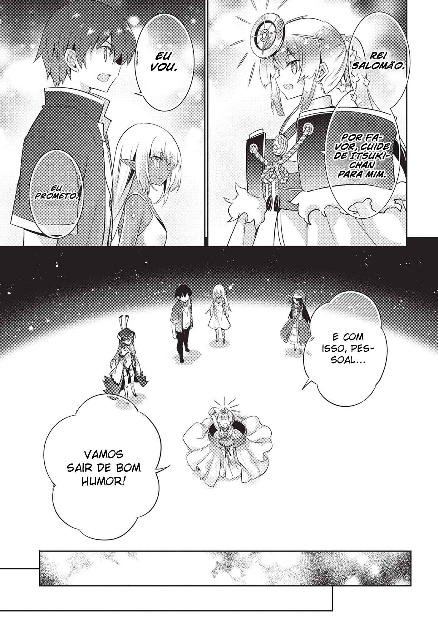 Magika no Kenshi to Shoukan Maou Chapter 73 - Page 14