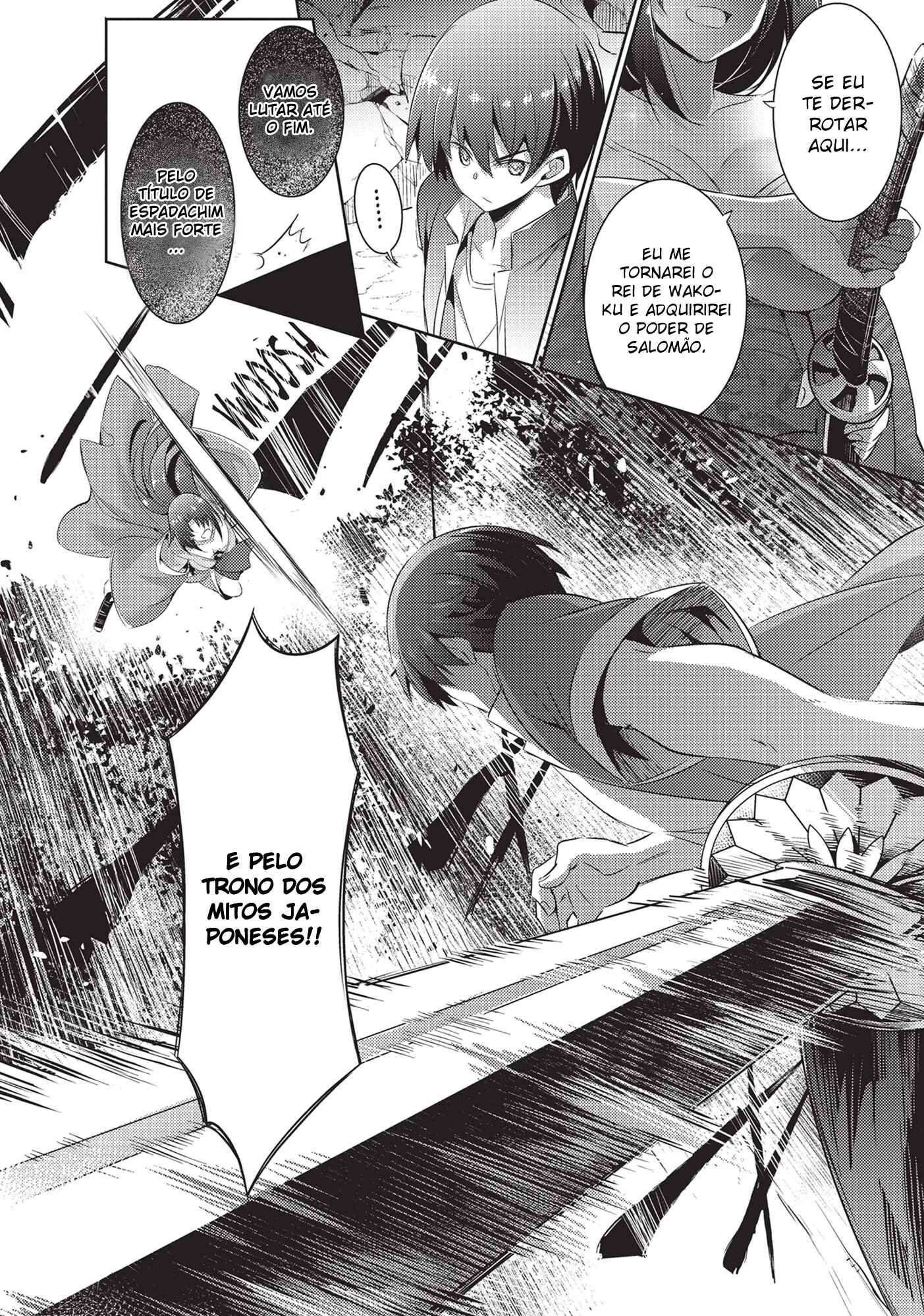 Magika no Kenshi to Shoukan Maou Chapter 73 - Page 19