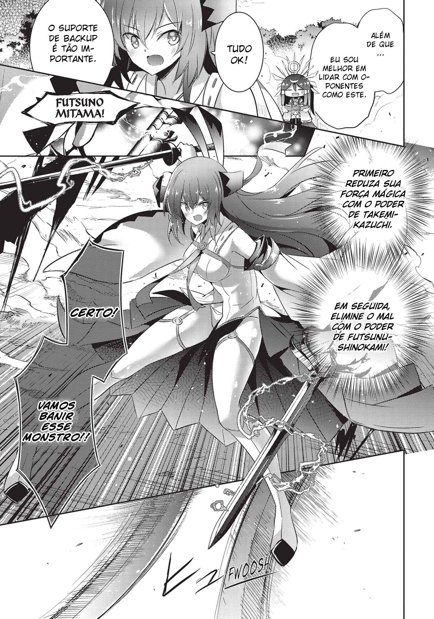 Magika no Kenshi to Shoukan Maou Chapter 73 - Page 24