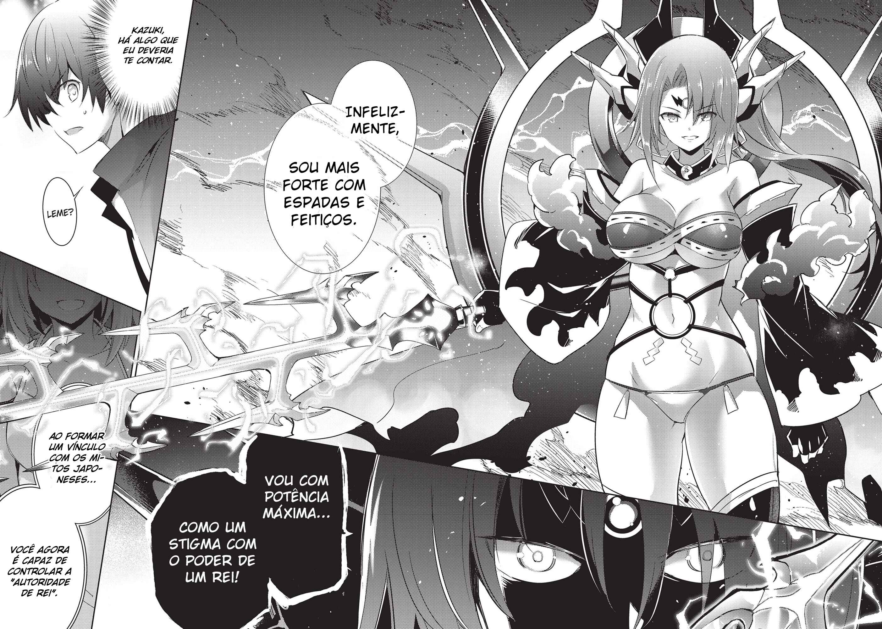 Magika no Kenshi to Shoukan Maou Chapter 73 - Page 27