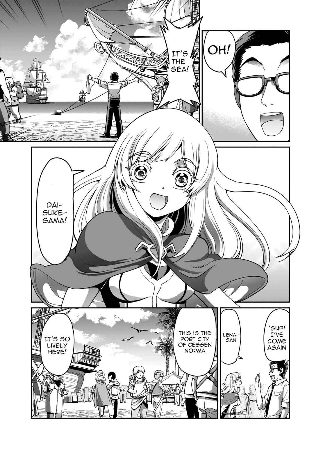 Isekai Shoukan Ojisan no Juu Musou Life ~Sabage-zuki Salaryman wa Kaisha Owari ni Isekai e Chokki Suru~ Chapter 4 - Page 4