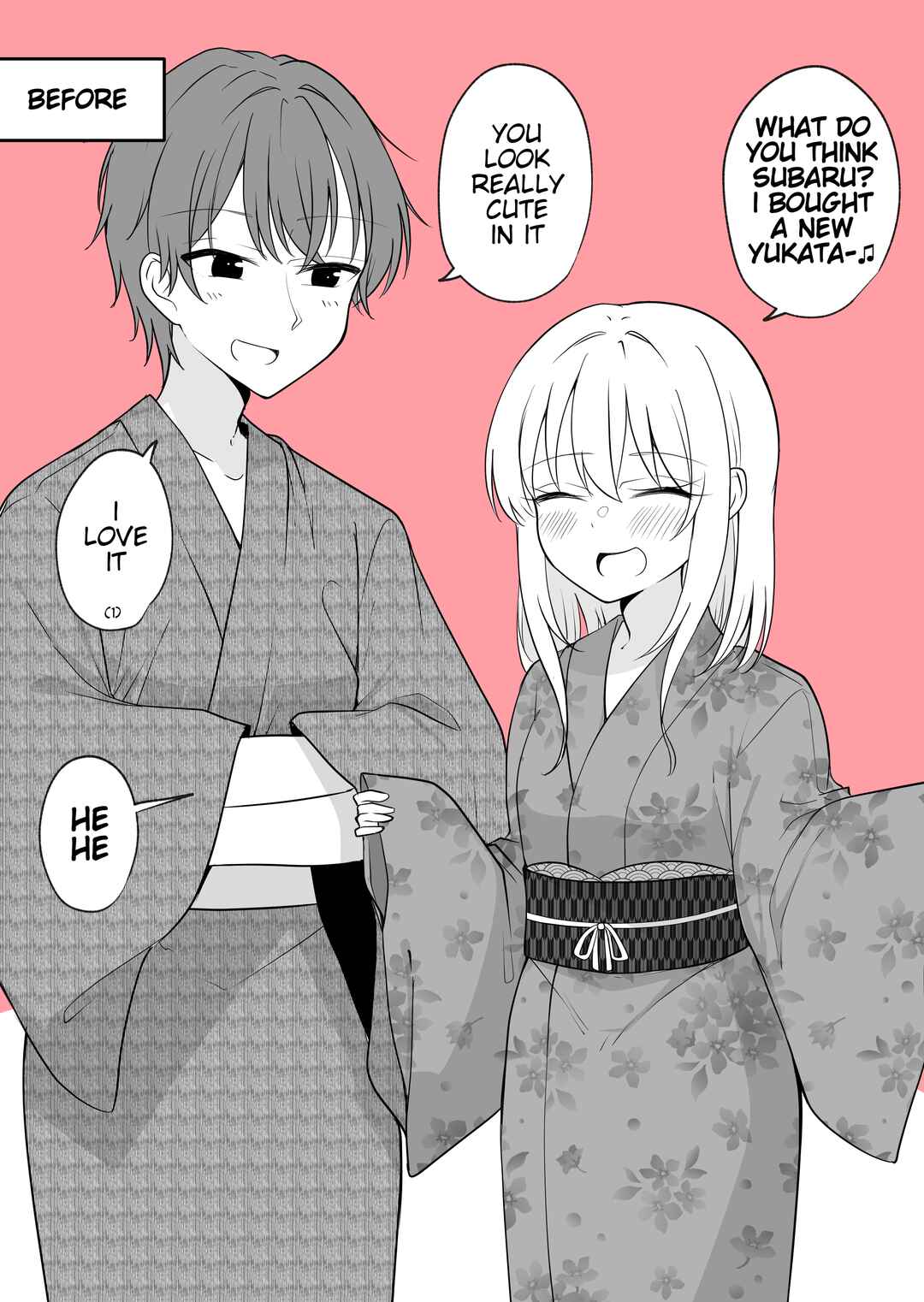 Aru Hi Kareshi ga Onnanoko ni Natteshimata Couple no Nichijou Chapter 27 - Page 1