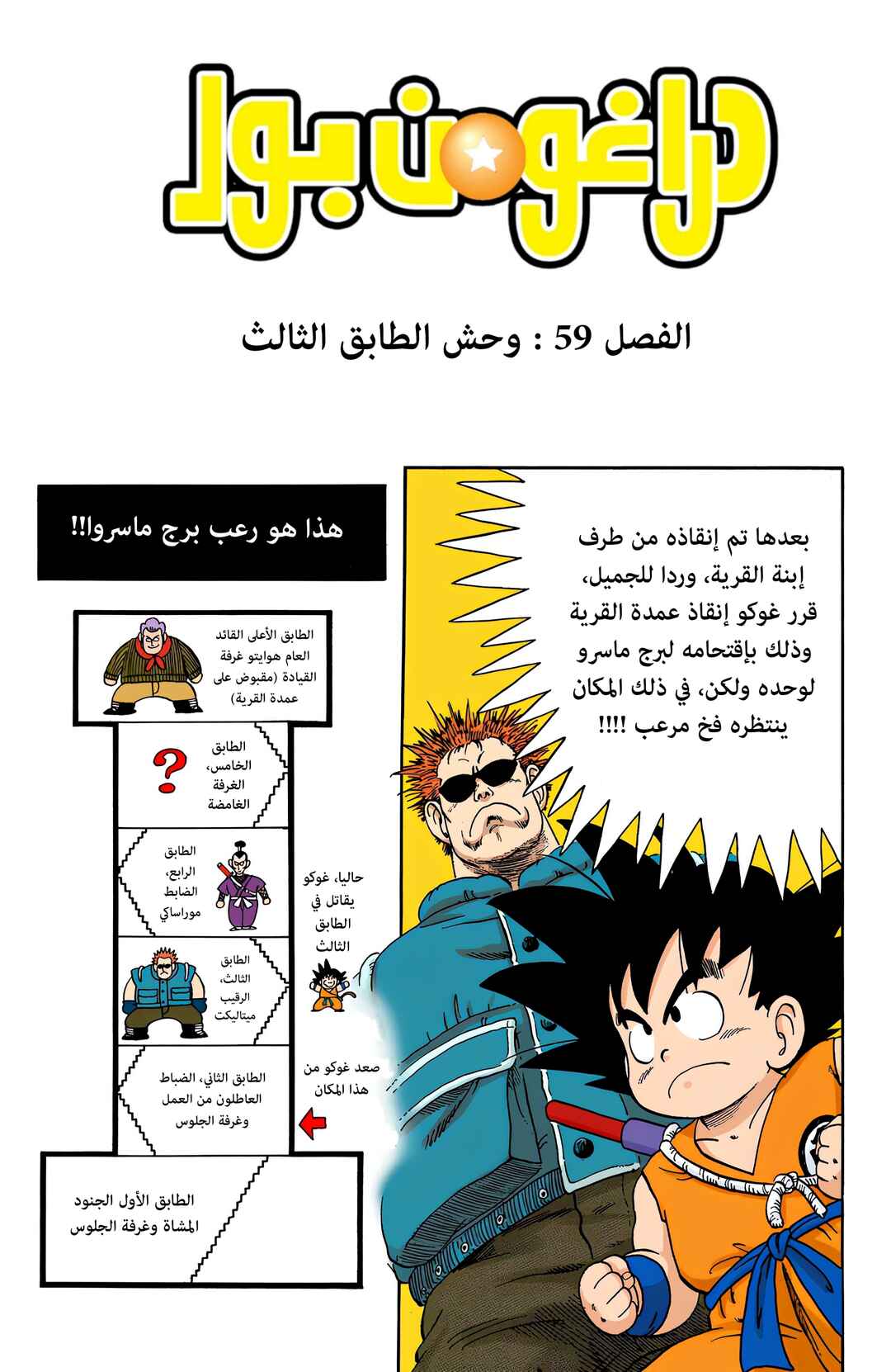 Dragon Ball (Official Colored) Chapter 59 - Page 1
