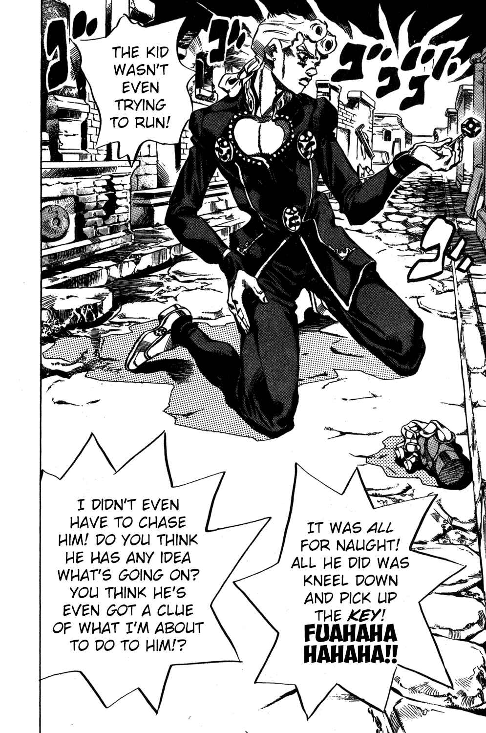 JoJo no Kimyou na Bouken: Part 5 - Ougon no Kaze Chapter 44 - Page 14