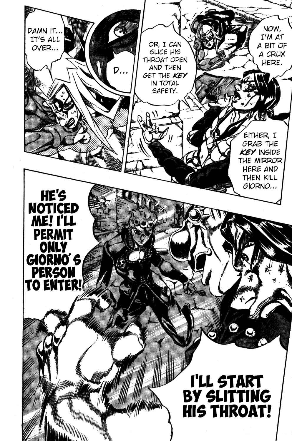JoJo no Kimyou na Bouken: Part 5 - Ougon no Kaze Chapter 44 - Page 16