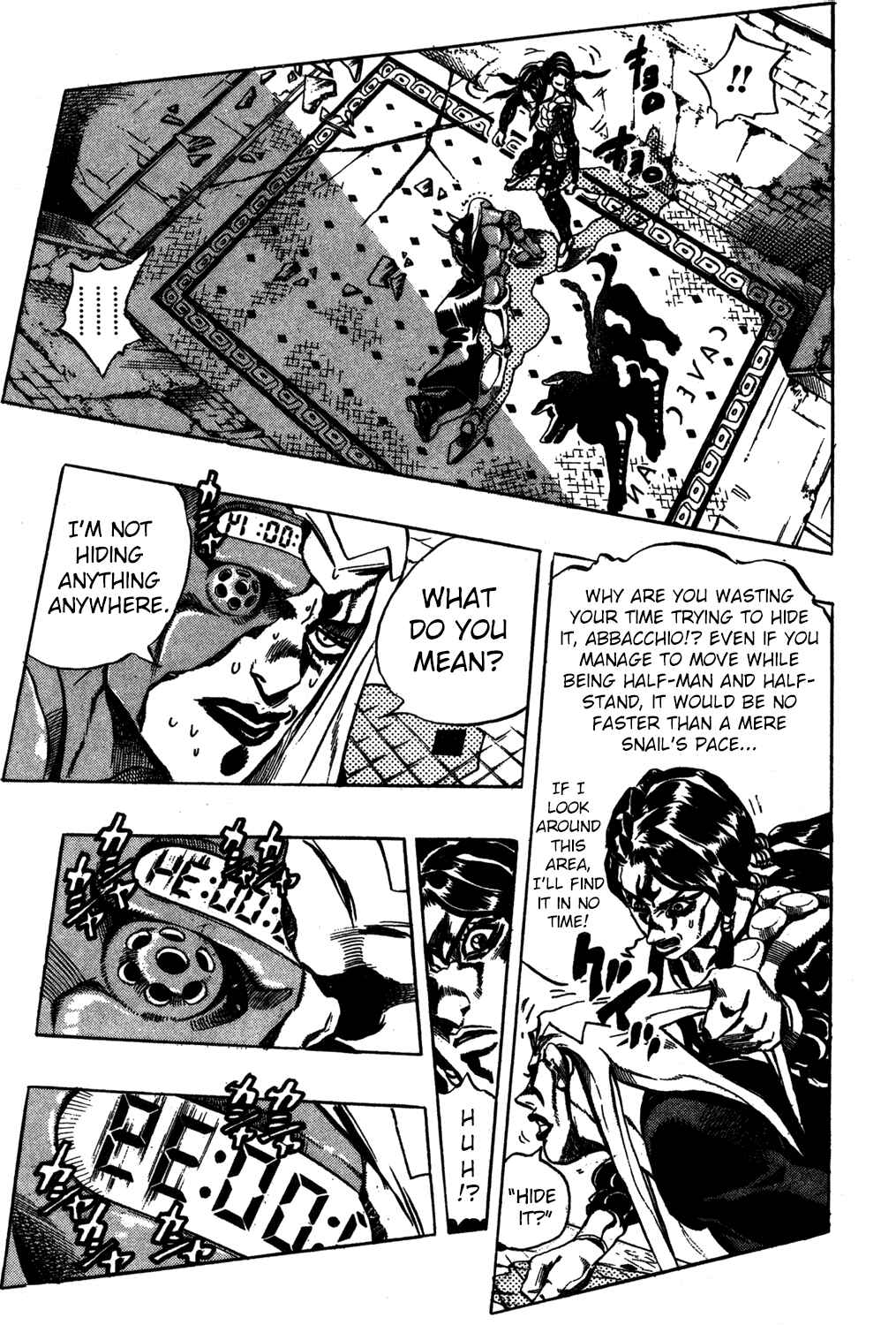 JoJo no Kimyou na Bouken: Part 5 - Ougon no Kaze Chapter 44 - Page 6