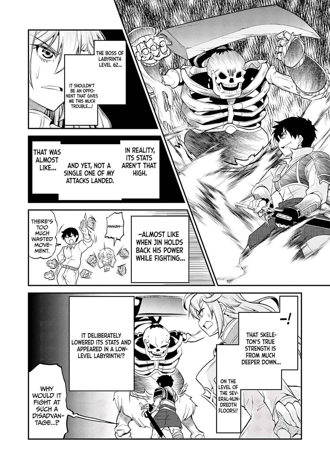 Jingai Kenshi wa Chikara ni Miserare Ura Meikyuu wo Kouryaku su Chapter 7 - Page 13