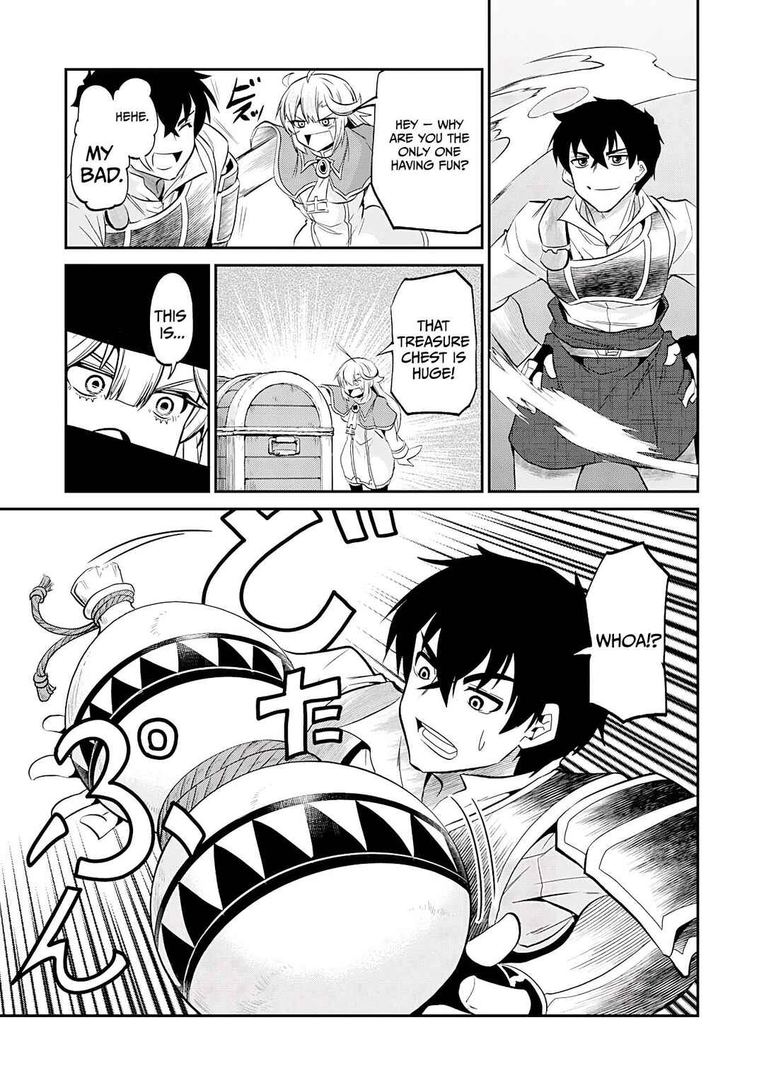 Jingai Kenshi wa Chikara ni Miserare Ura Meikyuu wo Kouryaku su Chapter 7 - Page 24