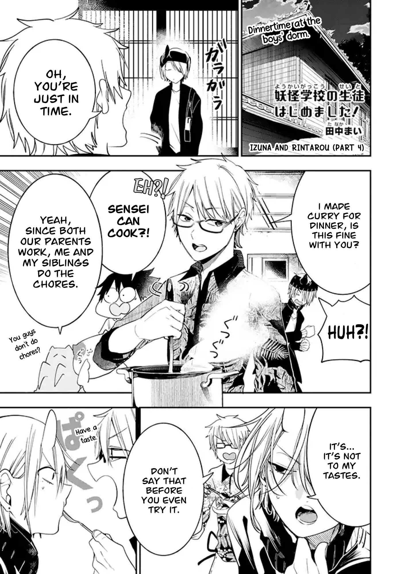 Youkai Gakkou no Seito Hajimemashita! Chapter 20 - Page 1