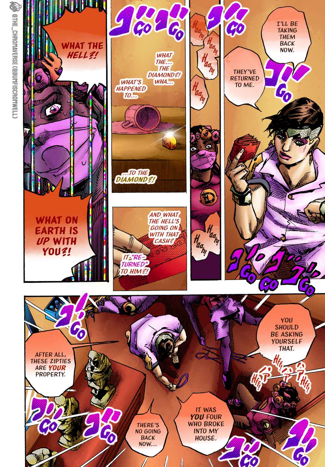JoJo's Bizarre Adventure Part 9 - The JOJOLands (Fan-Colored) Chapter 5 - Page 10