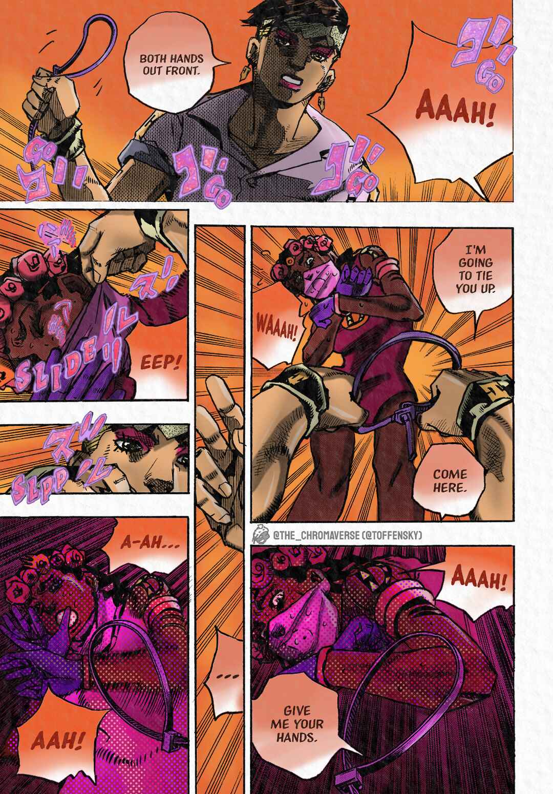 JoJo's Bizarre Adventure Part 9 - The JOJOLands (Fan-Colored) Chapter 5 - Page 11