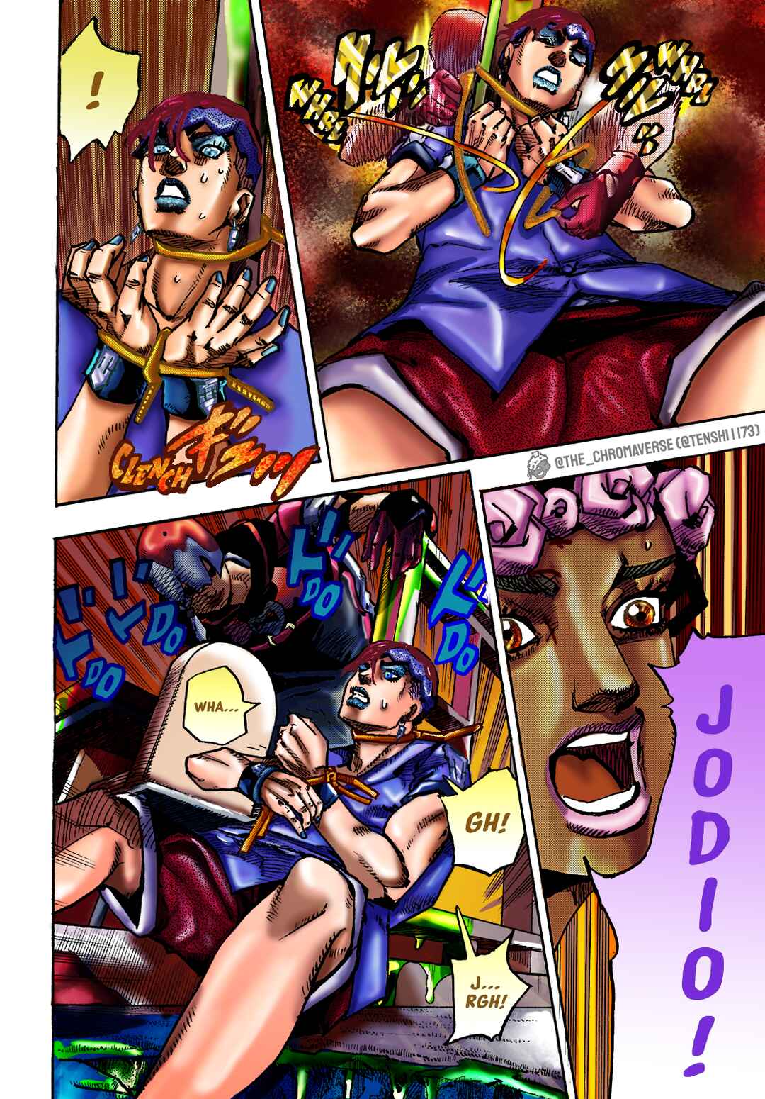 JoJo's Bizarre Adventure Part 9 - The JOJOLands (Fan-Colored) Chapter 5 - Page 17