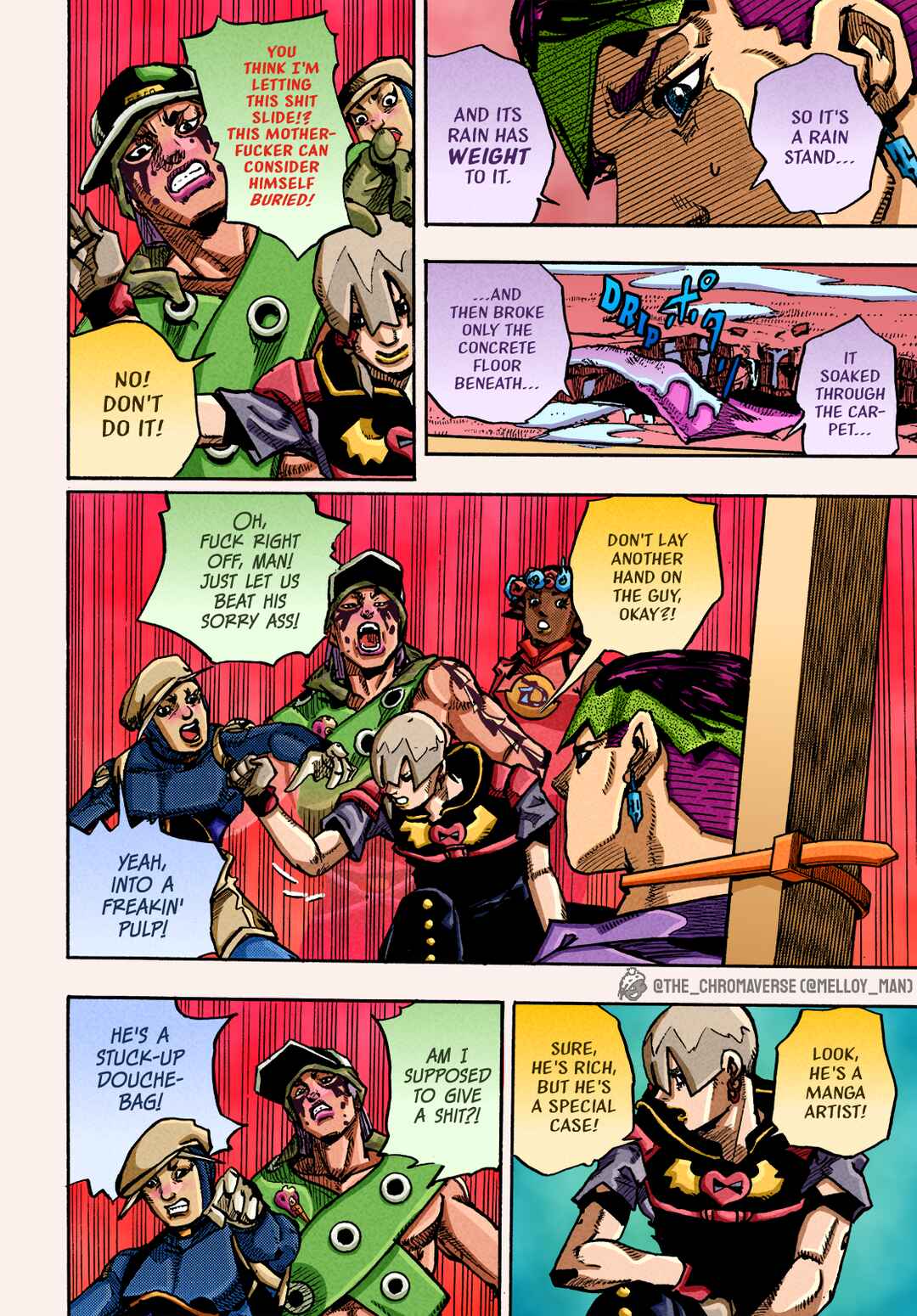 JoJo's Bizarre Adventure Part 9 - The JOJOLands (Fan-Colored) Chapter 5 - Page 19