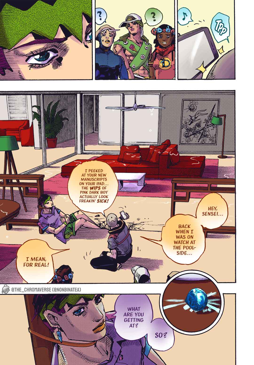 JoJo's Bizarre Adventure Part 9 - The JOJOLands (Fan-Colored) Chapter 5 - Page 24