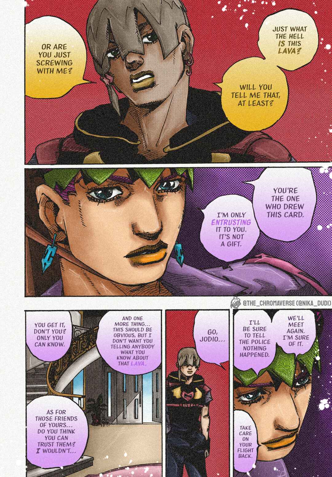 JoJo's Bizarre Adventure Part 9 - The JOJOLands (Fan-Colored) Chapter 5 - Page 36