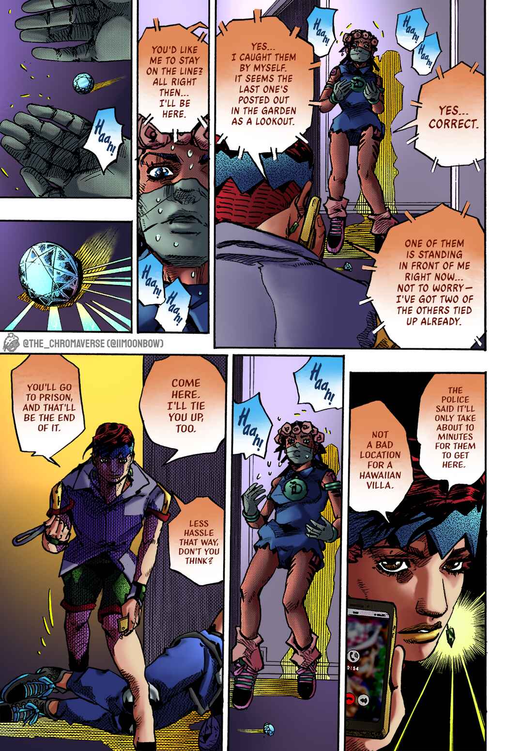 JoJo's Bizarre Adventure Part 9 - The JOJOLands (Fan-Colored) Chapter 5 - Page 5