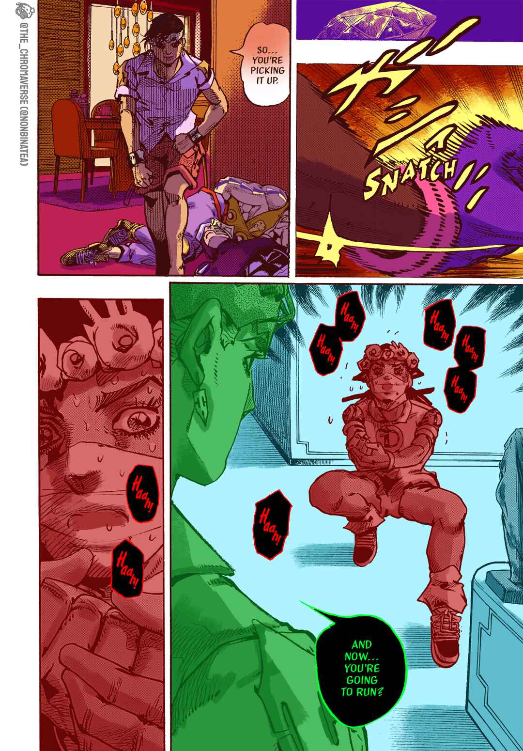 JoJo's Bizarre Adventure Part 9 - The JOJOLands (Fan-Colored) Chapter 5 - Page 6
