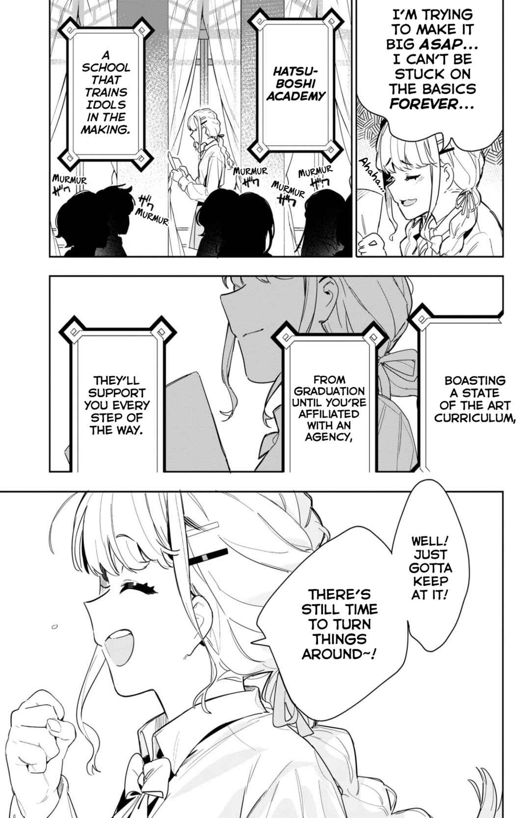 Gakuen Idolm@ster Gold Rush Chapter 1 - Page 15
