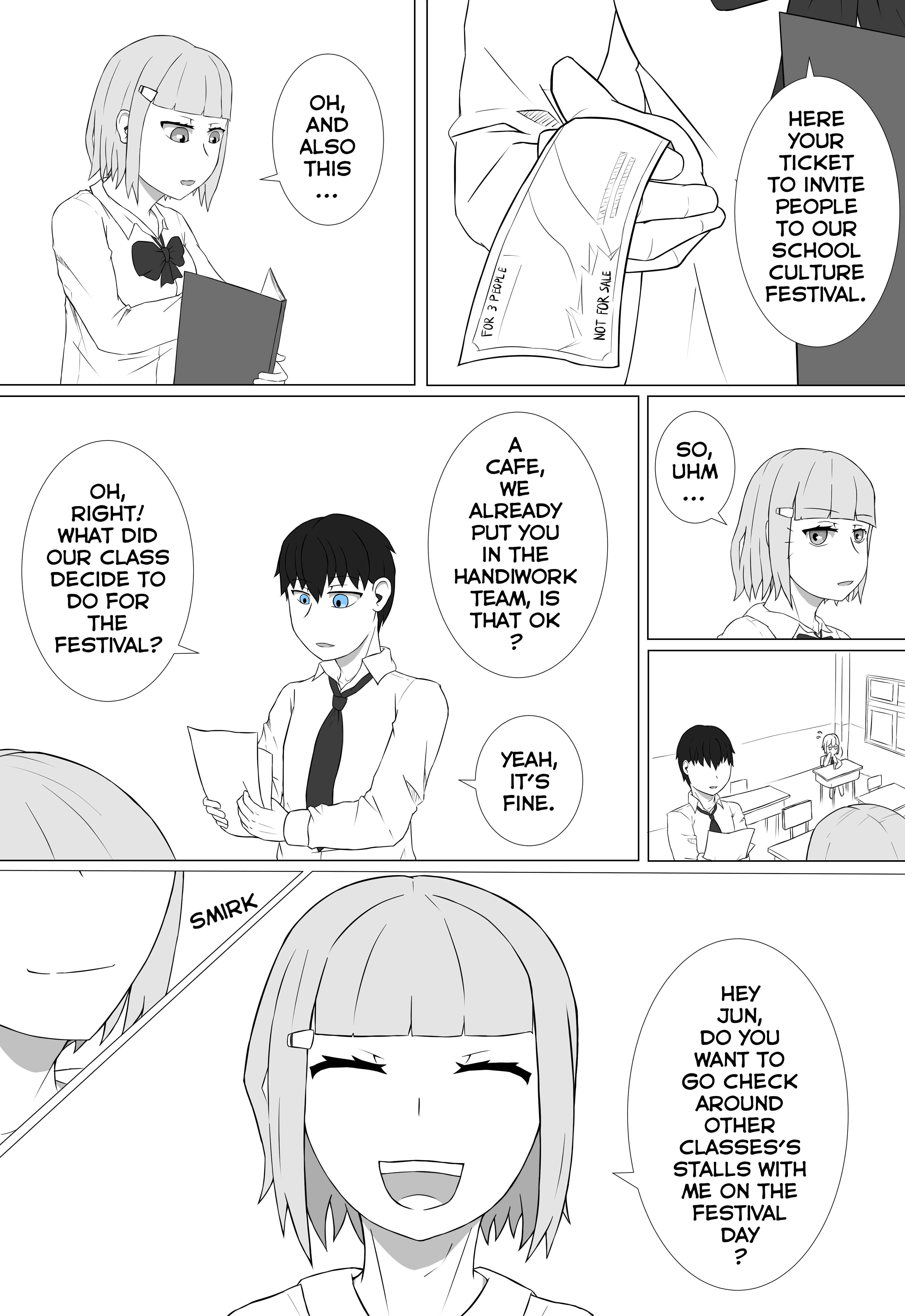 My Cute Girlfriend Might Be a Guy in My Class Chapter 4 - Page 3
