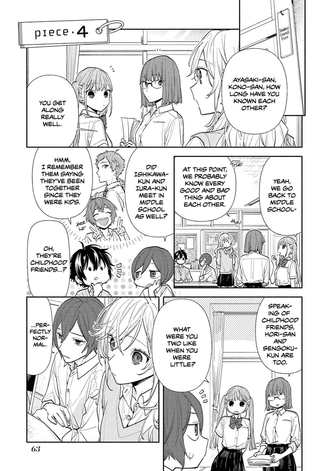Horimiya Chapter 127 - Page 1