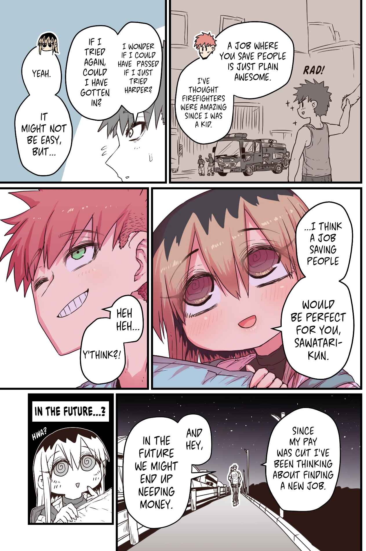 Batsuichi de Nakimushi na Otonarisan Chapter 7 - Page 3