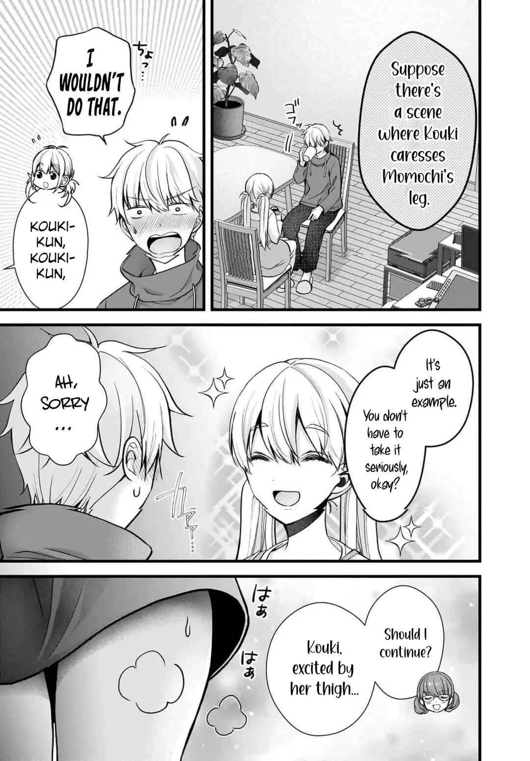 Shimazaki Nana @ Oshigoto Boshuuchuu Chapter 28 - Page 14