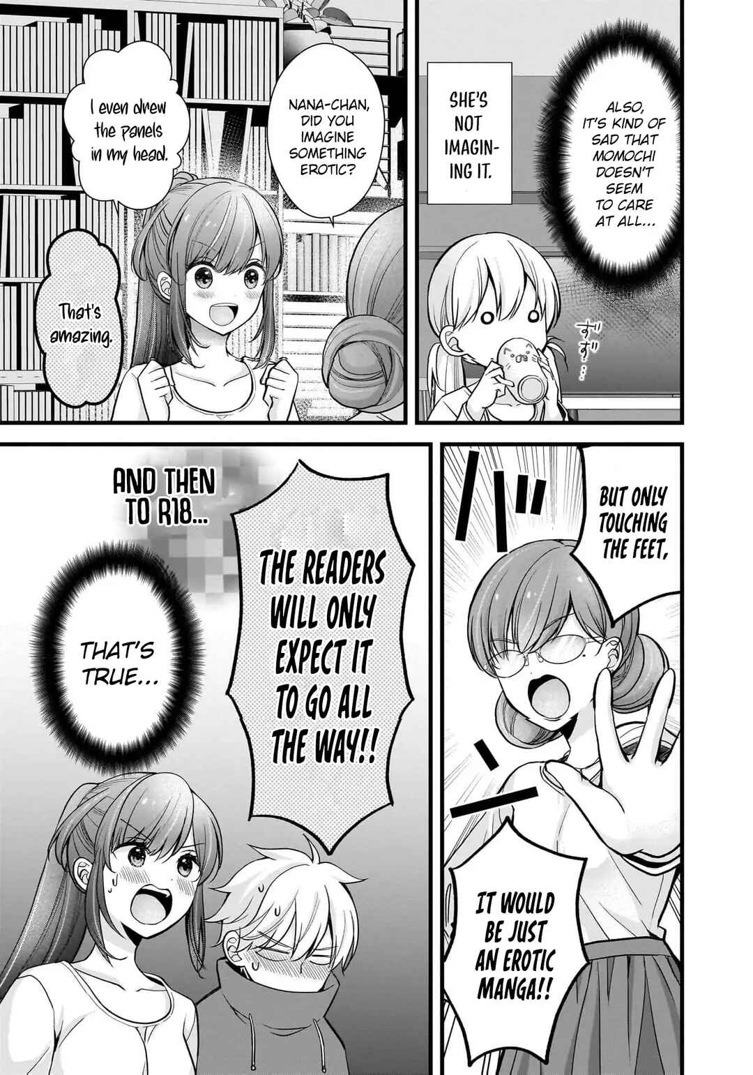 Shimazaki Nana @ Oshigoto Boshuuchuu Chapter 28 - Page 16
