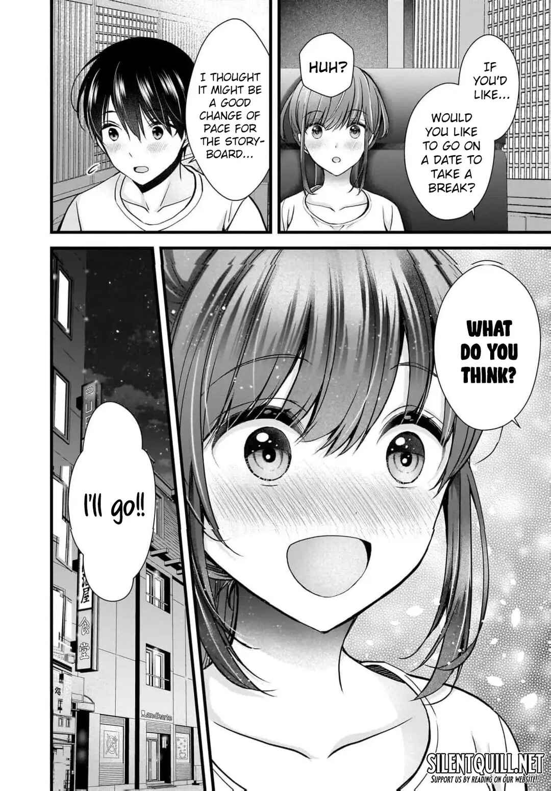 Shimazaki Nana @ Oshigoto Boshuuchuu Chapter 28 - Page 25