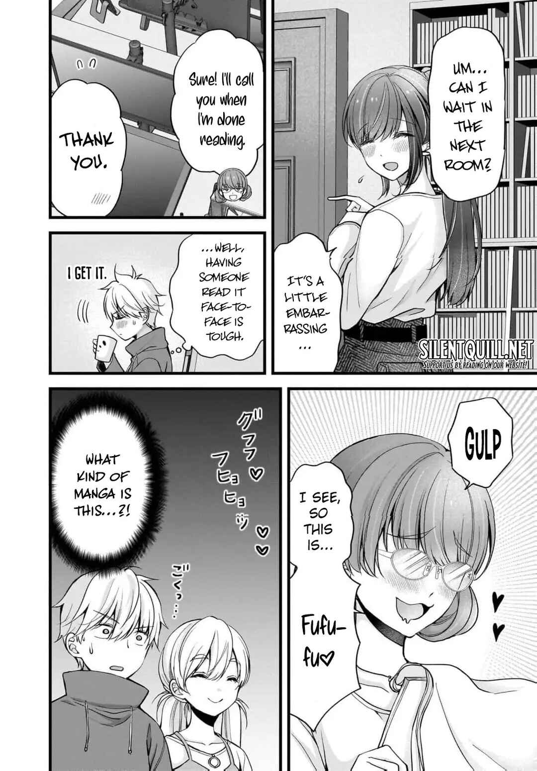 Shimazaki Nana @ Oshigoto Boshuuchuu Chapter 28 - Page 9