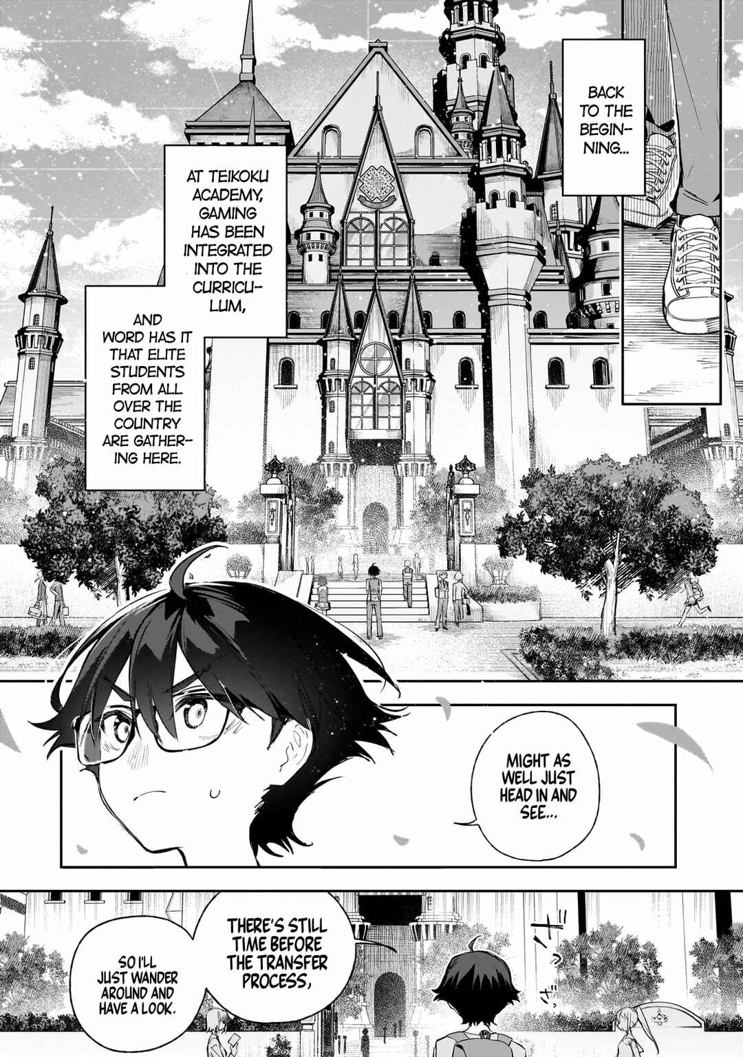 Ore wa Gakuen Zunou Battle no Enshutsuka!: Jishou Mobu ga Kage kara Egaku Saikyou Shujinkou Musou Scenario Chapter 1 - Page 22